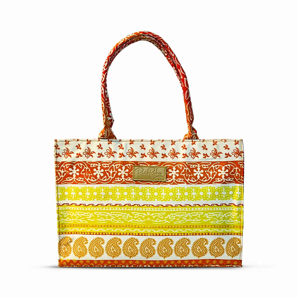 Orange Canvas Tote Bags