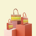 Orange Canvas Tote Bags